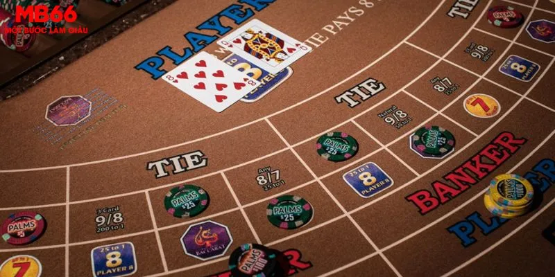 Bài Baccarat tại sòng bạc trực tuyến MB66 hấp dẫn